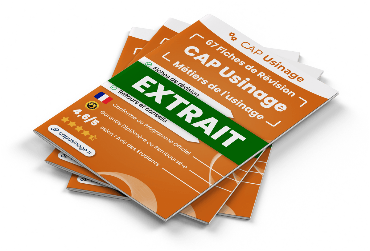 Extrait Fiches Révision gratuites CAP Usinage